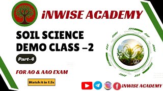 SOIL SCIENCE CLASS 2| PART 2| DEMO CLASS | AO AAO | AGRICULTURE