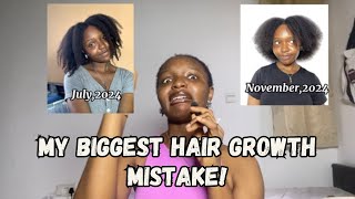 The Real Reason My Hair Stopped Growing⛔️ (And How I’m Fixing It In 2025!)🌱🤛🏽