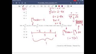 AP Calculus AB Review - Unit 6 MCQ