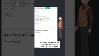 JavaScript Comments - Part 3 - Multi-line Comments - #w3schools #javascript #programming