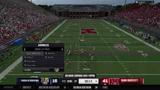 Year 2028 Online Dynasty - Fiu vs Miami (Ohio) week 11