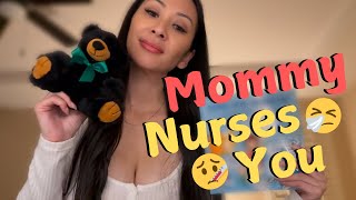 ASMR | Mommy Takes Care of You When You Are Sick | Role-Play | Personal Attention