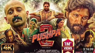 Puhspa 2 The Rule Full Movie Hindi Dubbed | Allu Arjun, Rashmika M, Fahad Faasil | WEB DL TRUE HD