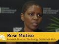 Rose Mutiso discusses Africa's energy transition
