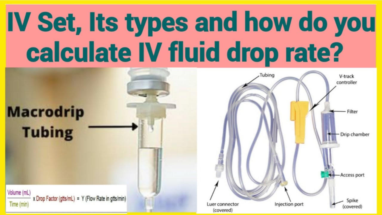 IV Drip Rate Calculation Formula Nursing Review (Video), 48% OFF