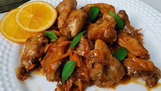 Simplified Creamy Orange Chicken