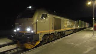 08/02/2025 - Rognan #togtrafikk #trainspotting #nordland #railway #norway #trains #vossloh #etcs