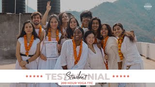 Students Experience at Vinyasa Yoga Ashram | Yoga Teacher Training in Rishikesh India