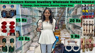 Korean Jewellery Wholesale Market Mumbai | Fancy Western Jewellery Wholesale | Earrings Bracelets