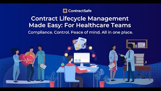 ContractSafe Healthcare Contract Management Made Easy