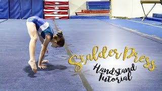 Stalder Press Handstand Tutorial| Buttercup SGG