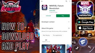 🔥MARVEL Future Revolution - How To Download Android & iOS 2021 | Tutorial - Marvel Future Revolution