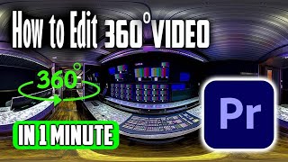 How to Edit 360 Video in Premiere Pro - Edit 360 Video in Premiere