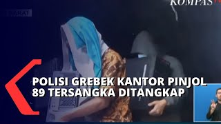 Polisi Tangkap 89 Tersangka Pinjol dan Amankan 150 CPU Komputer!