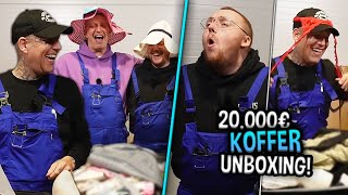 XXL 20.000€ FUNDKOFFER auspacken! 😱 mit @zarbex & @maximalschradin 🤣 | MontanaBlack IRL