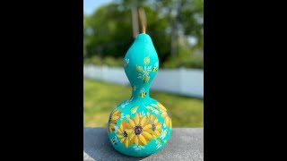 Let's Paint a Gourd Birdhouse in Acrylic Paint