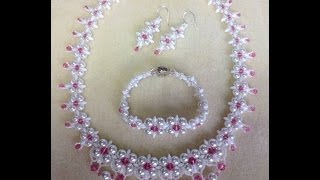 (Tutorial) Dream Wedding Necklace Set PART 1 (Video 58)