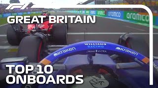 Gasly And Stroll Clash And The Top 10 Onboards | 2023 British Grand Prix | Qatar Airways