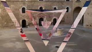 CarmenOneWoman Show in visita al Castello Svevo di Bari