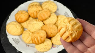 Cookies that melt in your mouth! Only a few people know this method! God, how delicious!