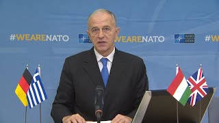 NATO Deputy Secretary General at Counter Rockets, Artillery and Mortar (C-RAM) signing, 23 OCT 2020