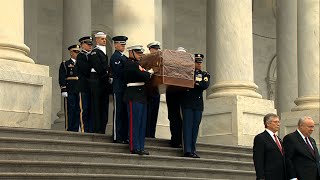 Billy Graham's Casket Carried from US Capitol