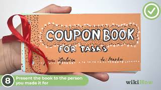 How to Make a Coupon Book for Tasks by Drawing It by Hand