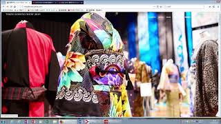 I introduce the Tokyo kimono show 2019. 東京着物ショー2019を紹介します。