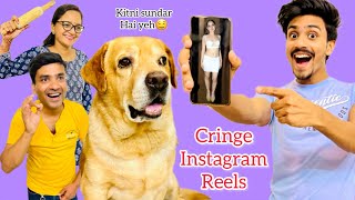 My parents Reaction on Cringe Instagram Reels | Leo roasted Puneet superstar | Anant Rastogi