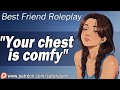 Best Friend Falls Asleep on Your Chest [ASMR Roleplay] [Cuddles] [Cozy]
