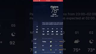 Weather animation for movie