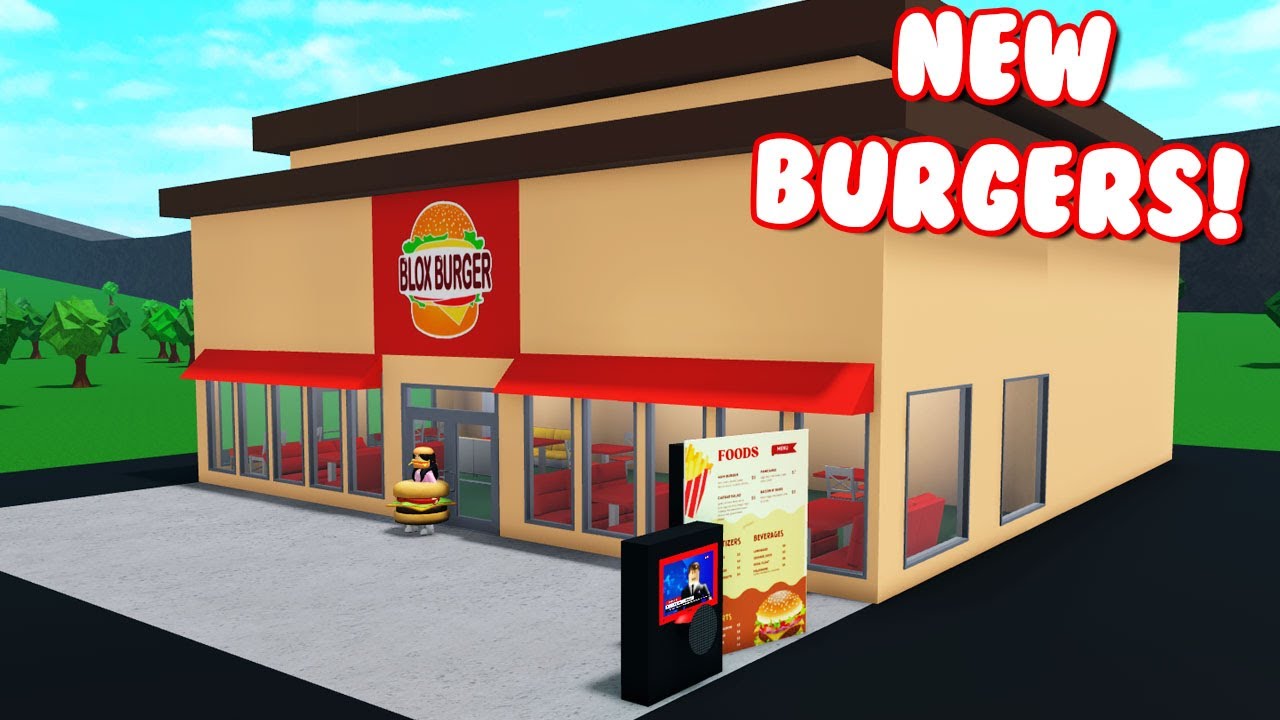 RECREATING The NEW BLOX BURGERS In Bloxburg! - YouTube