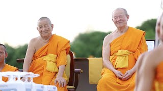 570921 Scoop ทบทวนบุญพิธีตอกเสาเข็มและพิธีโปรยทราย เพื่อสถาปนาพระมหาเจดีย์ทัตตชีโว