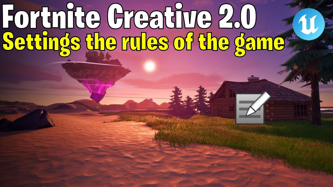 UEFN | TUTO Fortnite : Configurer Votre Jeu [Creative 2.0] - YouTube