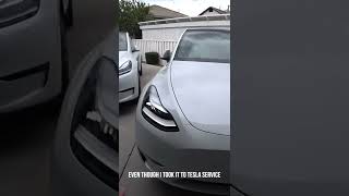 Difference between New and Old Tesla Model Y #shorts