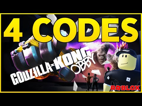 4 CODESALL WORKING CODES forGODZILLA X KONG OBBY  Free UGC  Roblox 2024  Codes for Roblox TV