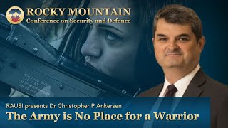 RMCSD: The Army is No Place for a Warrior (Full Presentation)