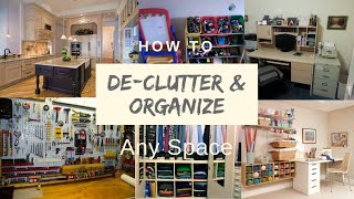 How To Declutter & Organize Any Space Masterclass 👉   ❌ 3 Mistakes to AVOID +  ✔️ 3 Step Framework