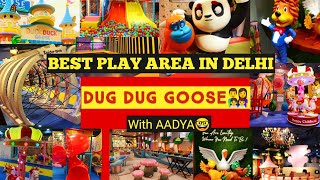 BEST PLAY AREA FOR KIDS IN DELHI #DUGDUGGOOSE #delhi  #rajourigarden #playstation #westdelhi #play