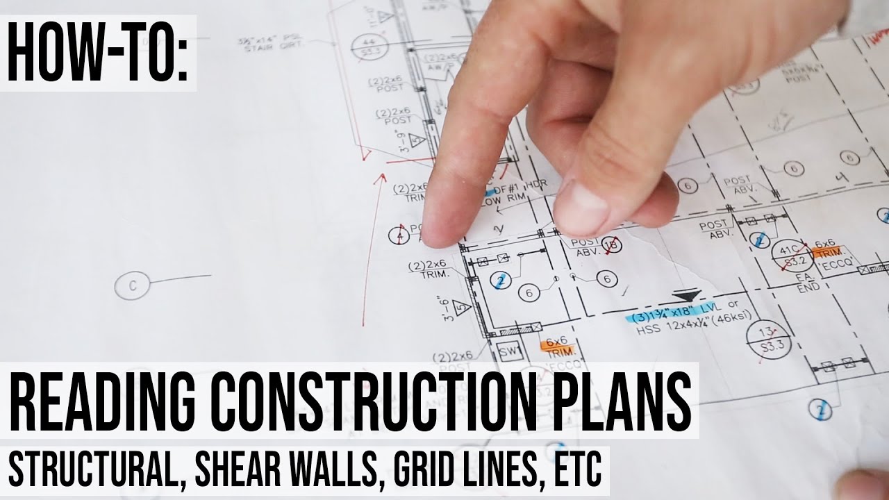 How-To: Reading Construction Blueprints & Plans | #2 - YouTube