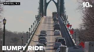 Drivers report potholes on Mount Hope Bridge months after resurfacing