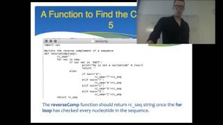 UCLA Collaboratory Python Workshop - Part 9. Reverse Complement