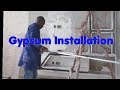 Installing Gypsum Boards In A House#doreensafricanexperiences#gypsum