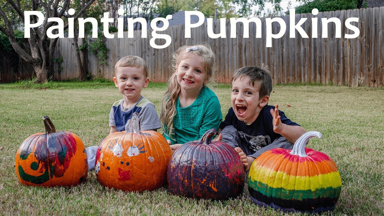 Painting Pumpkins Youtube
