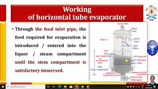 Horizontal tube evaporator_ Session 21_ Pharmaceutical Engineering _Vipul Prajapati