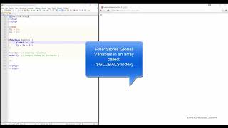 7. PHP Global Keyword