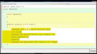 void method without parameters