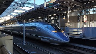 山陽新幹線　500系V8編成　こだま861号博多行き　新大阪駅発車　#新幹線　#shinkansen #jr西日本