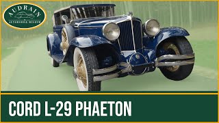 Cord L-29 Phaeton — A Front-Wheel Drive Pioneer!