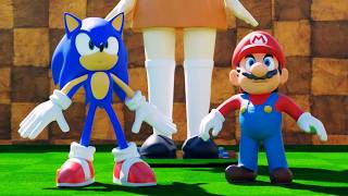 Mario & Sonic in Squid Game! 😱 (With EXTRA Animation Content!)